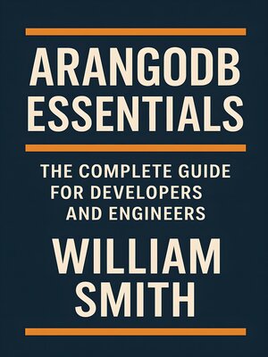 cover image of ArangoDB Essentials
